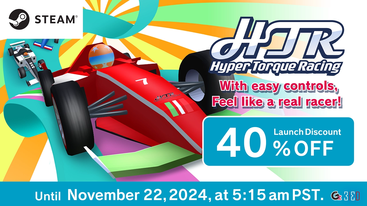 "HTR: Hyper Torque Racing" Goes Live on Steam & Launch Discount Announced